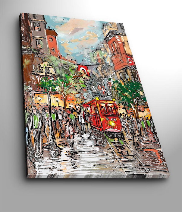 Wallity Lienzo Decorativo Multicolor 70 x 100 cm